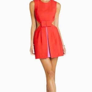 BCBG Max Azria - “Kathryne” Cutout Bow Dress - Size 2